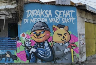 Seni Dinding Jalanan Membawa Pesan Sosial dan Kritik